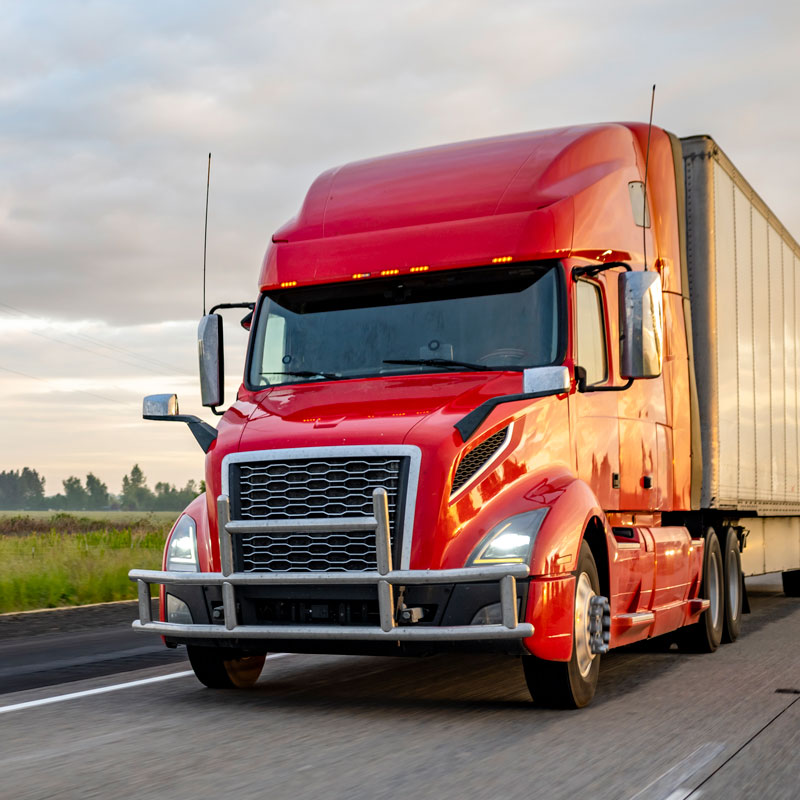 red big rig